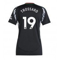 Camisa de Futebol Arsenal Leandro Trossard #19 Equipamento Secundário Mulheres 2024-25 Manga Curta